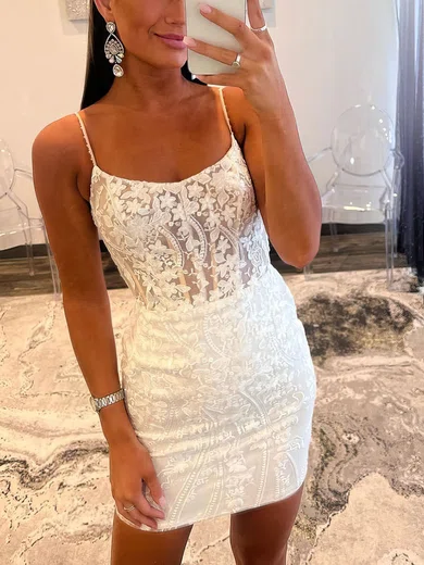 Corset White Lace Bodycon Lace-Up Mini Dress PT020117622
