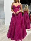 Ball Gown Strapless Tulle Prom Dresses With Ruched #UKM020118028