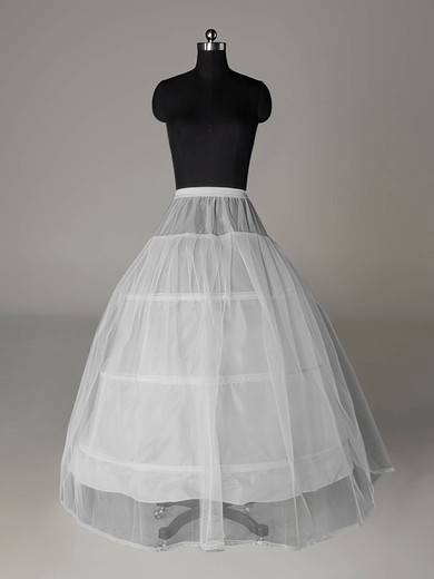 Tulle Netting A-Line Full Gown Floor-length Slip Style/Wedding Petticoats #03130010