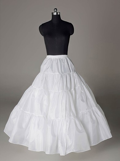 Taffeta A-Line Full Gown Floor-length Slip Style/Wedding Petticoats #03130013