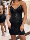 Corset Black Bodycon Glitter Lace Sequin Dress PT02051922