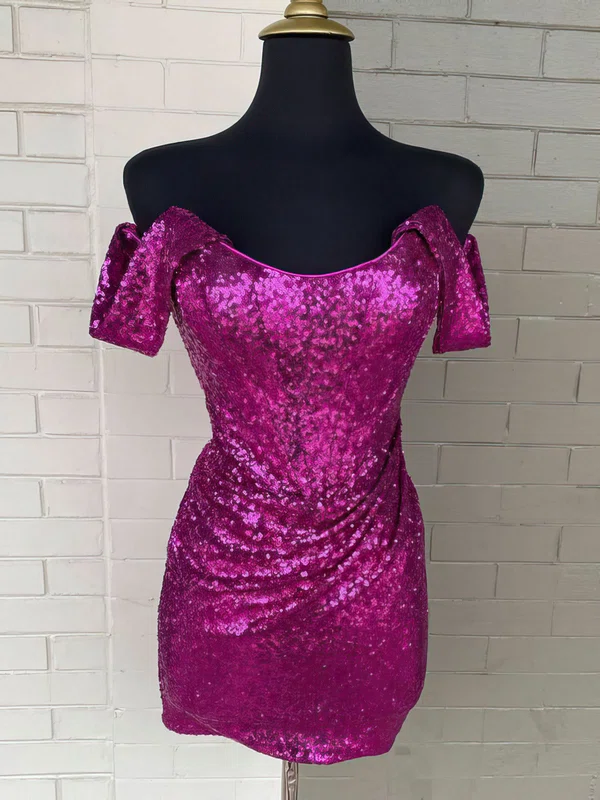 Sparkly Bodycon Ruched Sequin Dress PT02052557