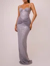 Sheath/Column Sweetheart Sequin Split Formal Dress PT02026105
