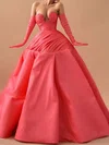 Modest Ball Gown/Princess Satin Sweetheart Ruched Formal Dresses PT02028336