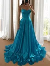 Sparkly Ball Gown Sweetheart  Corset Prom Dresses #UKM020126583
