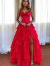 Unique Ball Gown/Princess Sweetheart Appliques Prom Dresses #UKM020126746