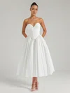Ball Gown Sweetheart Satin Bow Maxi Dresses PT02028872