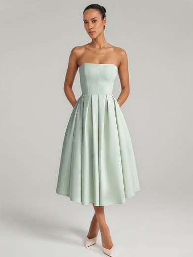Ball Gown Straight Satin Maxi Dresses PT02028880
